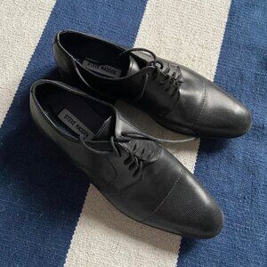 Steve Madden Men's Leather Oxford Dress Shoes
